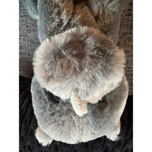 Gray Rhino & Blue Husky Plush Toy Set 6" BJToy Company - Picture 7 of 7